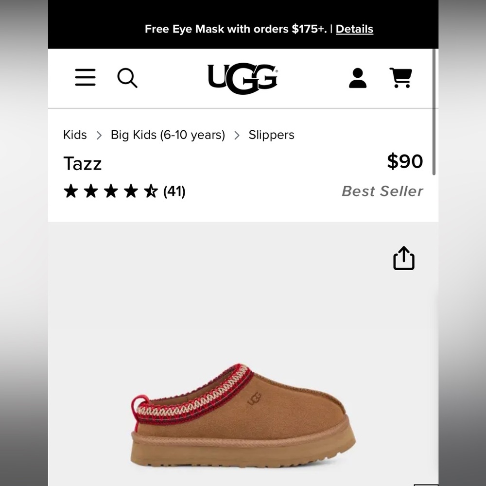 UGG Tazz platform slippers